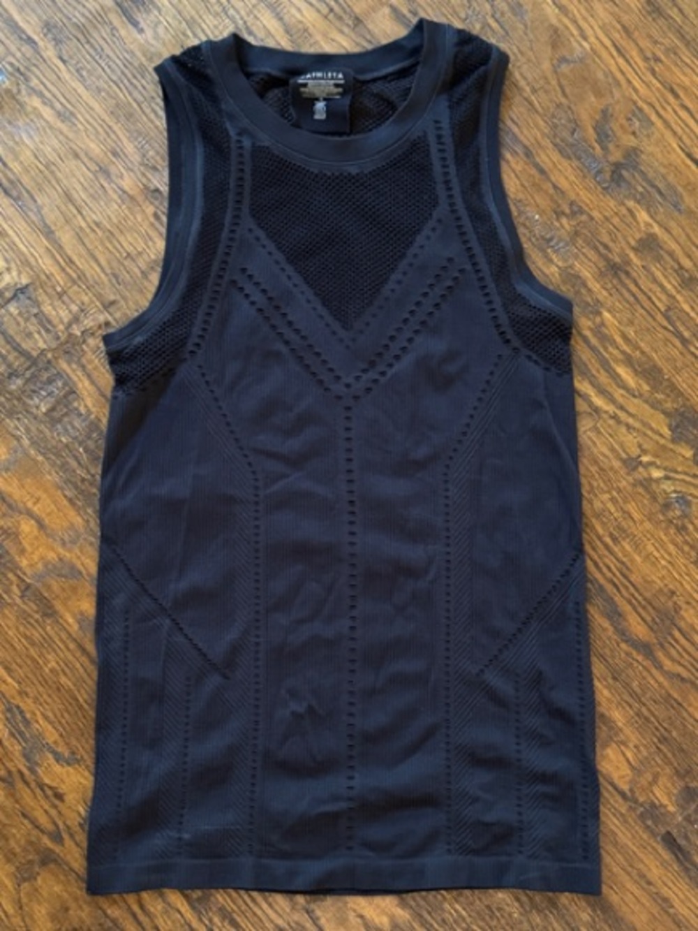 Athleta Black Oxygen Performance Tank Top S Black